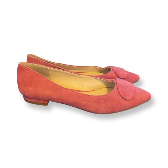 SOLE SOCIETY Pink Ballet Flats KAMELLAH 7M - Picture 3 of 6